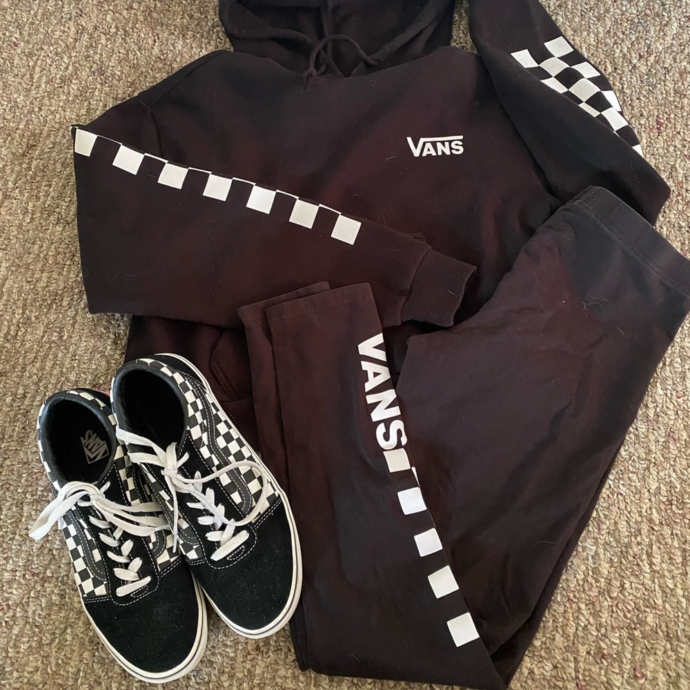 Vans Lounge Set - Leggings & Hoodie only